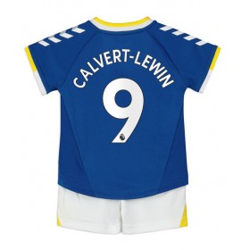 Jalkapallo Pelipaidat Everton Dominic Calvert-Lewin 9 Lasten Kotipaita 2021-2022 Lyhythihainen